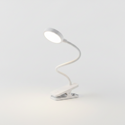 Clip-On LED Reading Light – Stepless Dimming