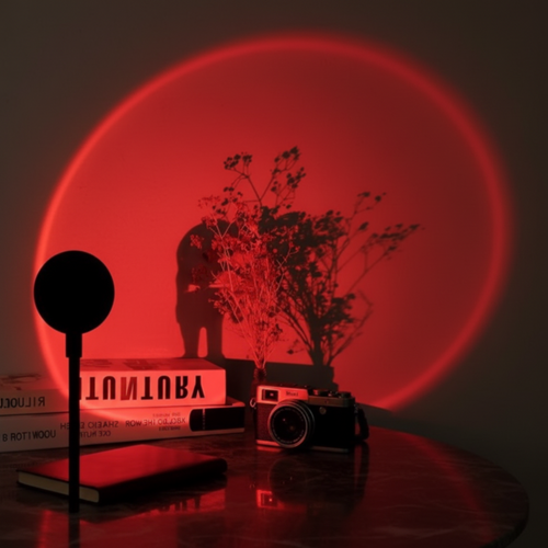 Sunset Projection Lamp – RGB LED Atmosphere Light